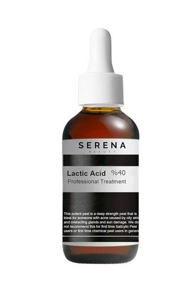 serena beauty 40% Lactic Serum & Chemical Peeling & for Spots & Skin Peeler & Removes Dead Skin