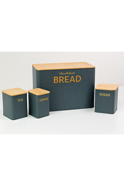 Generic Aisha bread box with storage jars