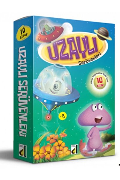 Damla Yayınevi UZAYLI SERÜVENLERİ (10 KİTAP+HDS)