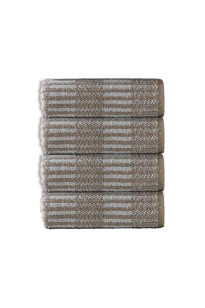 Özdilek Striscai 50X90 cm Hand-Face Towel Set of 4