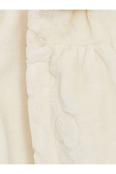 LC Waikiki LCW baby Long Sleeve Baby Girl Plush Coat