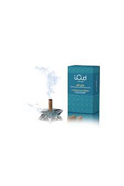 iOud البخور الذكي (بخور لبان) اللبان الصافي النقي الفاخر مع بودرة الكلمنتان 4 عواد