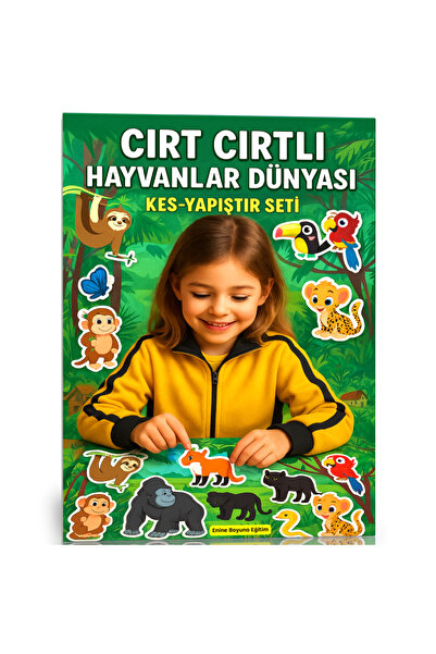 Enine Boyuna Eğitim مجموعة كتب فيلكرو عالم الحيوانات