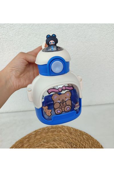 senacacollection School Water Bottle 700 ml 1 Pc with Sticker Gift