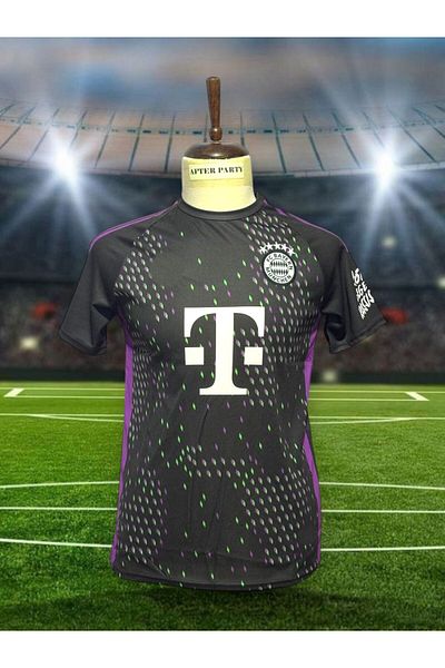 After Party B.A.Y.E.R.N M.U.N.I.H 2023/24 New Season Anonymous Away Jersey Vs Sports Singlet Ag