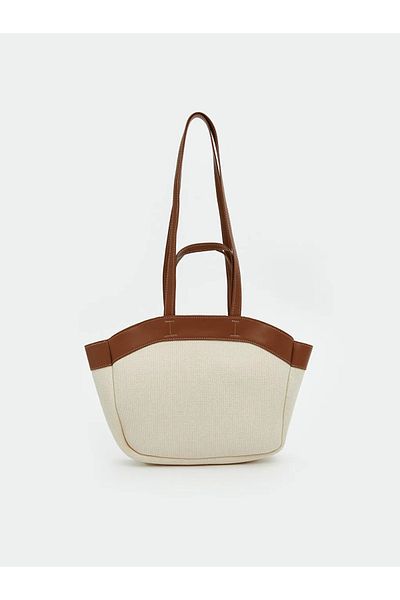 LC Waikiki Lcw Accessories Ecru Women's Bag with Shoulder Strap