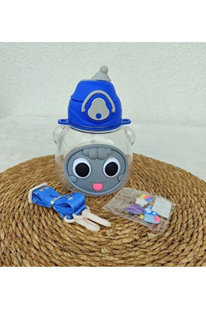 senacacollection School Water Bottle 600 ml 1 Pc with Sticker Gift