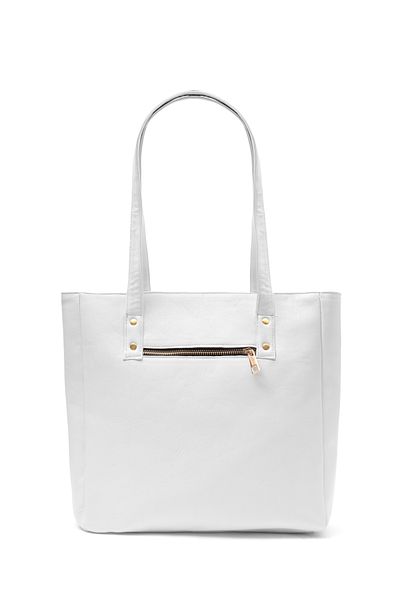 fubileather Genuine Leather Medium Tote Bag Shoulder and Shoulder Bag