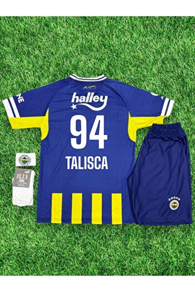 Quaxram TALISCA 94 FÊNÊRBÂHÇÊ 25-26 YENİ SEZON ÇOCUK FUTBOL FORMASI 4/LÜ SET-...
