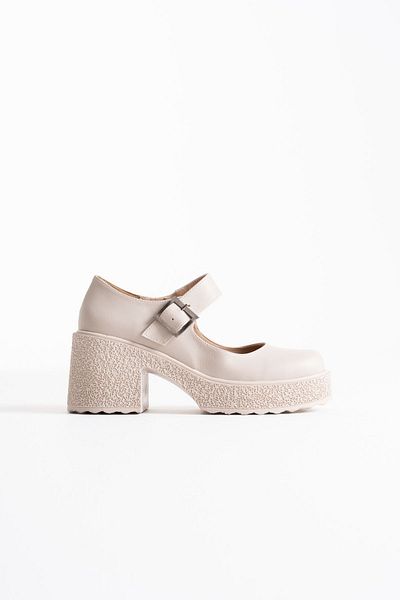 Zerenyus Pantofi cu toc Helen Premium pentru femei, bej