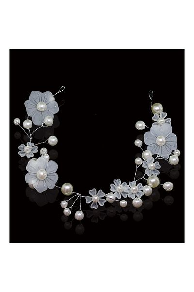 OEM Handmade accessory with flowers and pearls