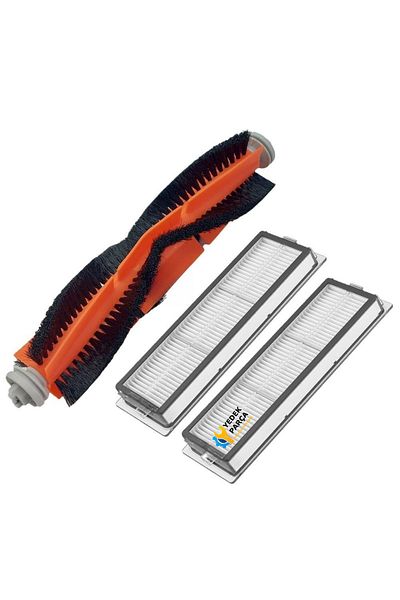 Ozba Ticaret Xiaomi Compatible Dreame F9 Robot Vacuum Cleaner Main Roller Brush Hepa Filter 2Pcs
