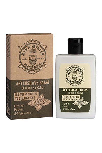 Men's Master Balsam după ras Men's Master Professional cu arbore de ceai și m...
