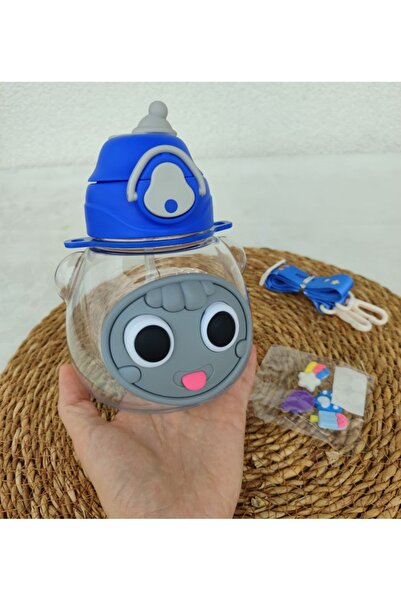 senacacollection School Water Bottle 600 ml 1 Pc with Sticker Gift