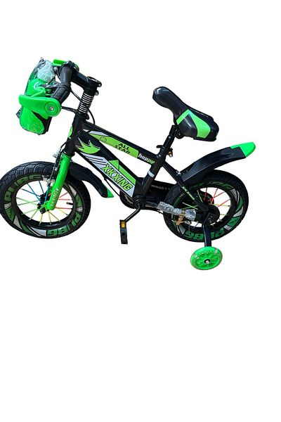 OEM Pedal bike for children 7-10 years old, 20 inch, front and rear brakes, silicone training wheels
