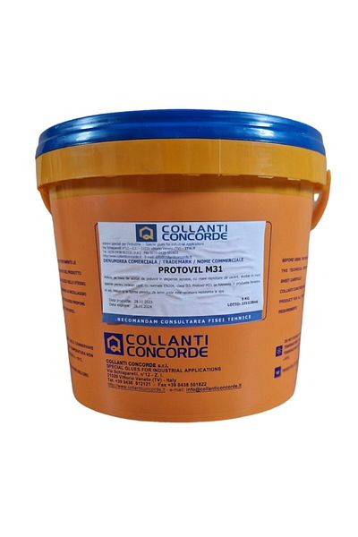 Collanti Concorde Water-Resistant Adhesive D3, Protovil M31, Collanti Concorde, 5 kg