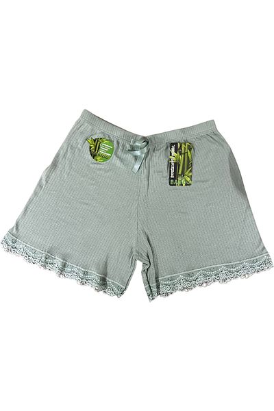 BUTİK1AVM Women's Pajama Bottoms 100% Bamboo Shorts Boxer Ultra Stretchy Comfortable Breathable Fabric