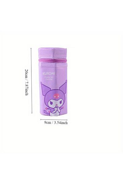 ada çanta kırtasiye Large Capacity Kuromi Figured Hexagon Model Pencil Case/Bag Ad42223
