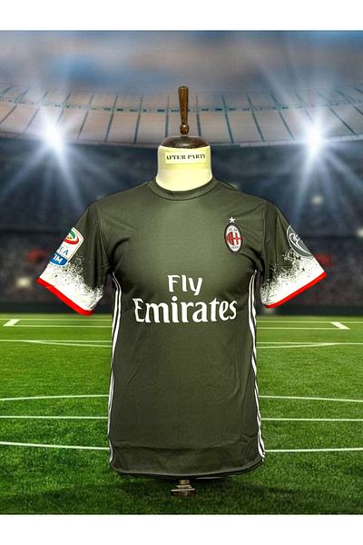 After Party A.C M.I.L.A.N 2016 /17 Season Unnamed Away Jersey Vs Sports Singlet Ag