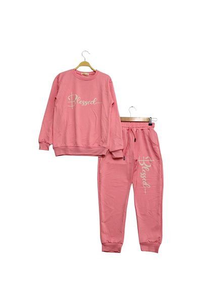 EXTRAÇARŞI 2 Thread Girls Tracksuit Set 13/16 Years