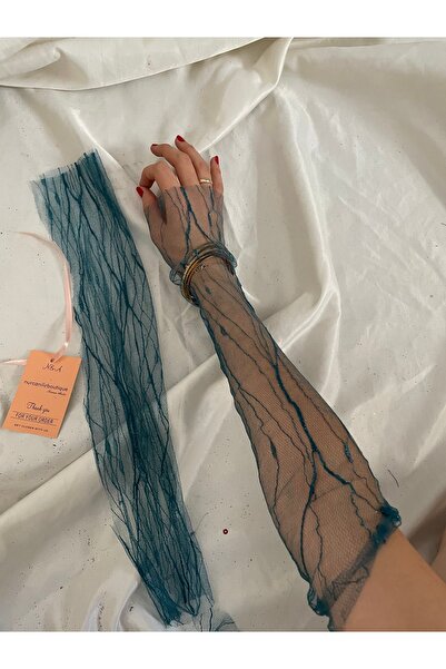 Nurcanilirboutique Simli eldiven kolluk