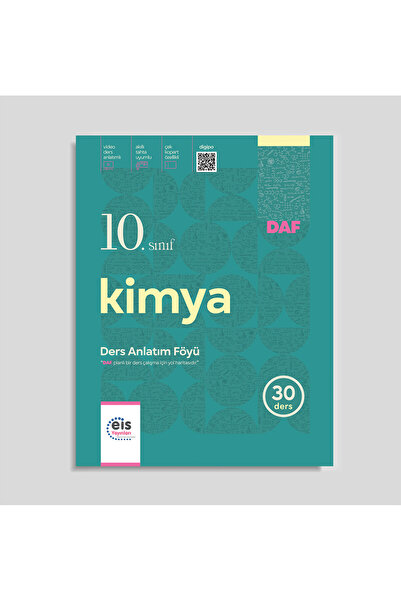 eis Yayınları Eis 10.Sınıf Kimya DAF - 2025-2026