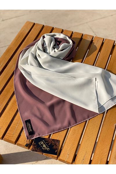 ZÜMHA Double Color Medina Silk Shawl