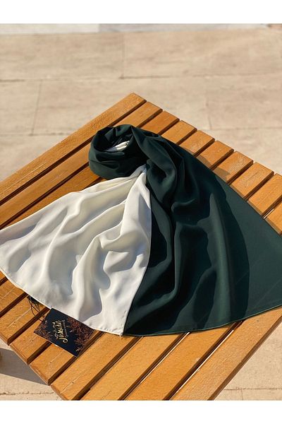 ZÜMHA Medina Silk Emerald Green Shawl