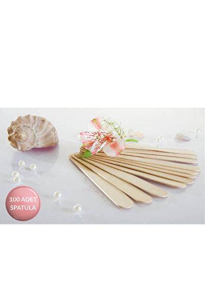 VANCL 100'lü Tahta Dil Çubuğu - 100 Adet Abeslang - Tahta Dil Basacağı