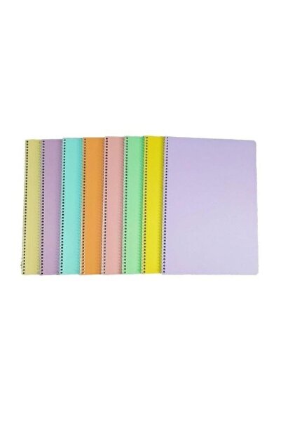 Banadabak CARNET PASTEL A4 PP COPERTĂ SPIRAL 100 YP DREPT MFXPA-A4100-D
