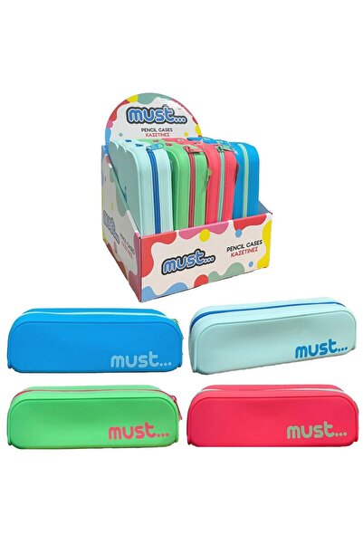 Banadabak حقيبة أقلام رصاص 585642 باستيل سيليكون 4 ألوان، مقصورة واحدة