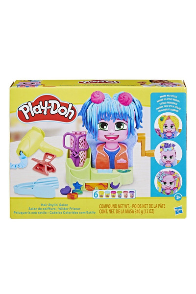 Eldenör F8807 Play-Doh Colorful Hair Salon+3 years