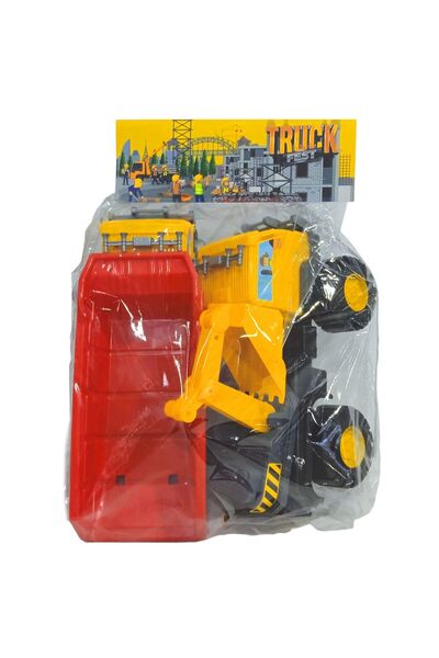 Banadabak TRUCK FEST TOY-56 DAMPERLİ KEPÇELİ KAMYON BÜYÜK 3+