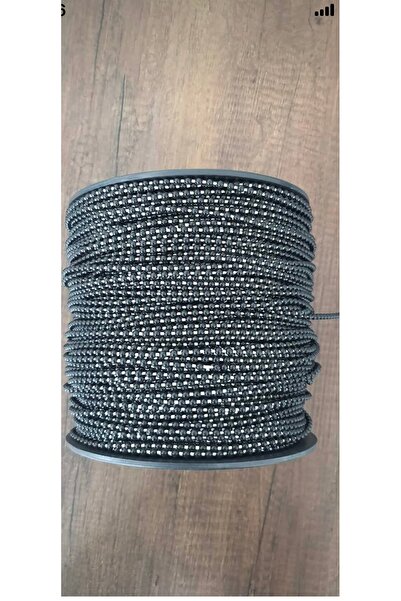 Tusem 15 Metre Cam Balkon -Stor Perde Boncuklu İp