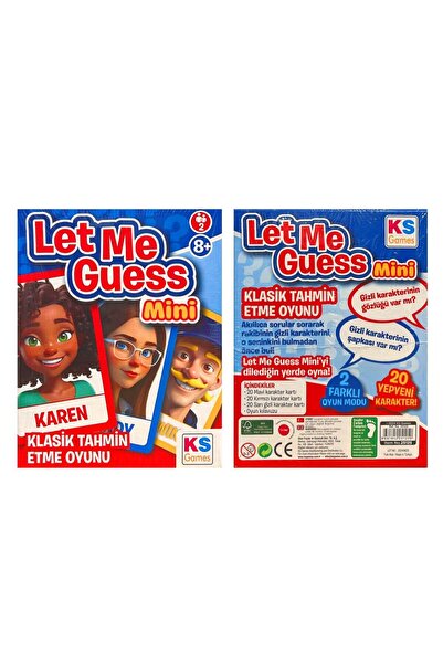 Banadabak GAMES KUTU OYUNU 25125 LET ME GUESS MİNİ 8+
