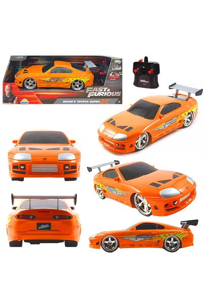 Banadabak Jada Fast Furious Control Car 3206006 Bri̇ans Toyota Supra USB R/C 2.4Ghz 1:16 6+