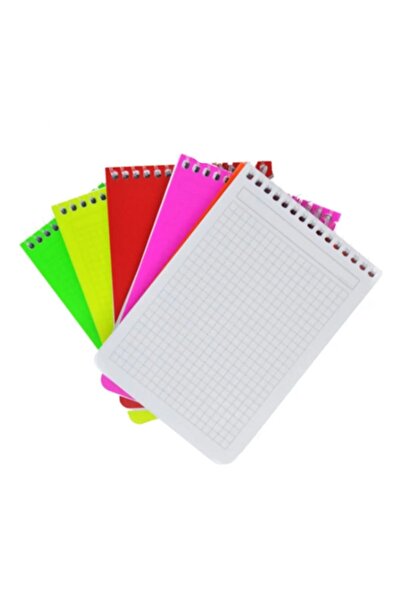 Banadabak دفتر ملاحظات 9x13 غطاء PP مع حلزوني مربع من الأعلى