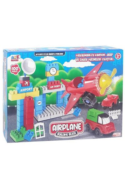Banadabak Ant Blocks Ant007 Airport 100 Pieces 3+