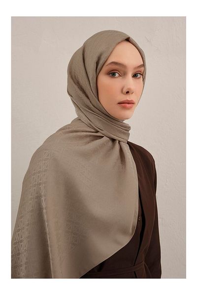 Armine Lyocell Naia Triangle Monogram Shawl 5 07