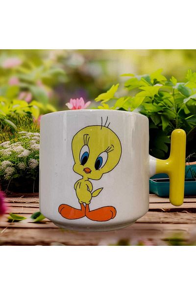 GameFruy Tweeety Double Sided Printed Mug - Ceramic Tea, Coffee Gift Cup