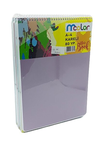 Banadabak Блокнот A4 з поліпропіленовою обкладинкою, спіральний, 80 аркушів, ...