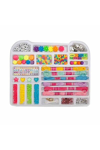 Banadabak مجموعة هوايات خرز رسالة بينكي الجميلة مع حقيبة 3+