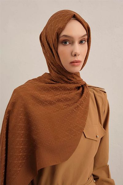 Armine Lyocell Naia Triangle Monogram Σάλι 5 74