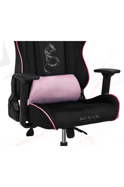 XMAX / Rio Balerion Terletmez Kadife Kumaş Siyah Gaming Oyuncu Koltuğu / 120 Kg Taşır