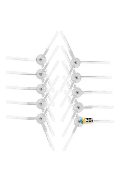 Ozba Ticaret Xiaomi Compatible Mijia G1 Mjstg1 Robot Vacuum Cleaner Side Brush 10Pcs