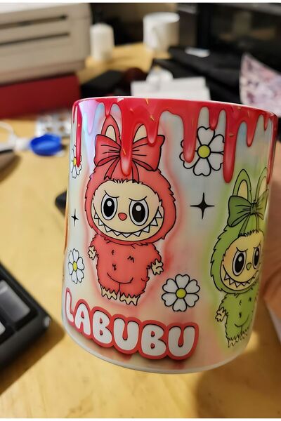 BaBaWoSs كوب مطبوع من لابوبو طباعة عالية الجودة