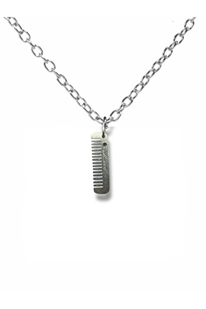 Herşey Nota قلادة على شكل أرك - إكسسوار معدني للجنسين مع سلسلة 60 سم