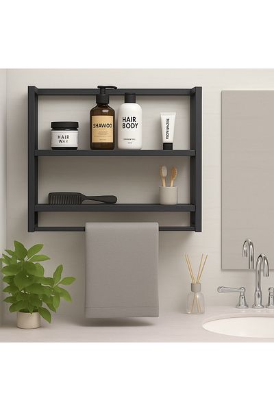 burfez Bathroom Toilet Shelf Organizer