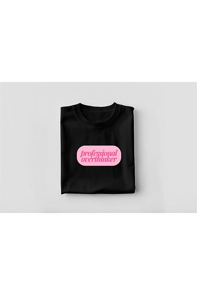YEACHY Women Overthink Printed T-Shirt