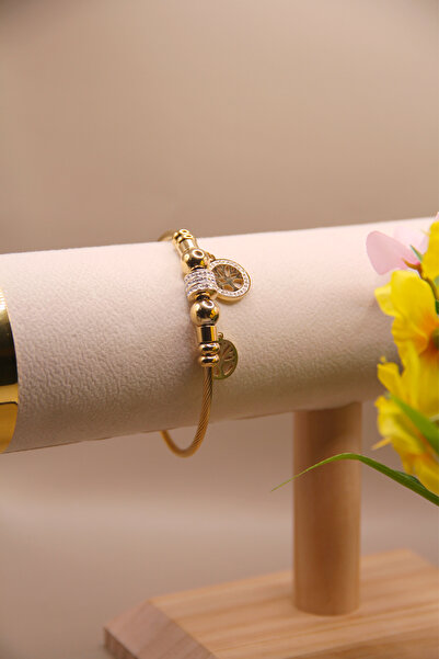 assa accessories 316L Çelik Gold Kaplama Bileklik Paslanmaz – Kararmaz ve Suya Dayanıklı